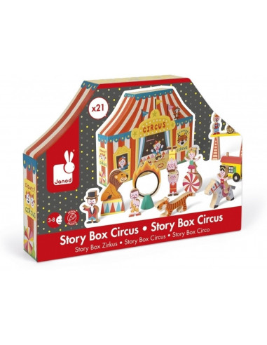 Janod Story Box - circus (19-delig)