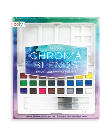 Ooly - Chroma Blends Travel Watercolor Palette